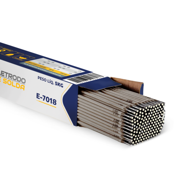 E-7018 - ELETRODO DE SOLDA 5KG (350 x 2.5 mm)