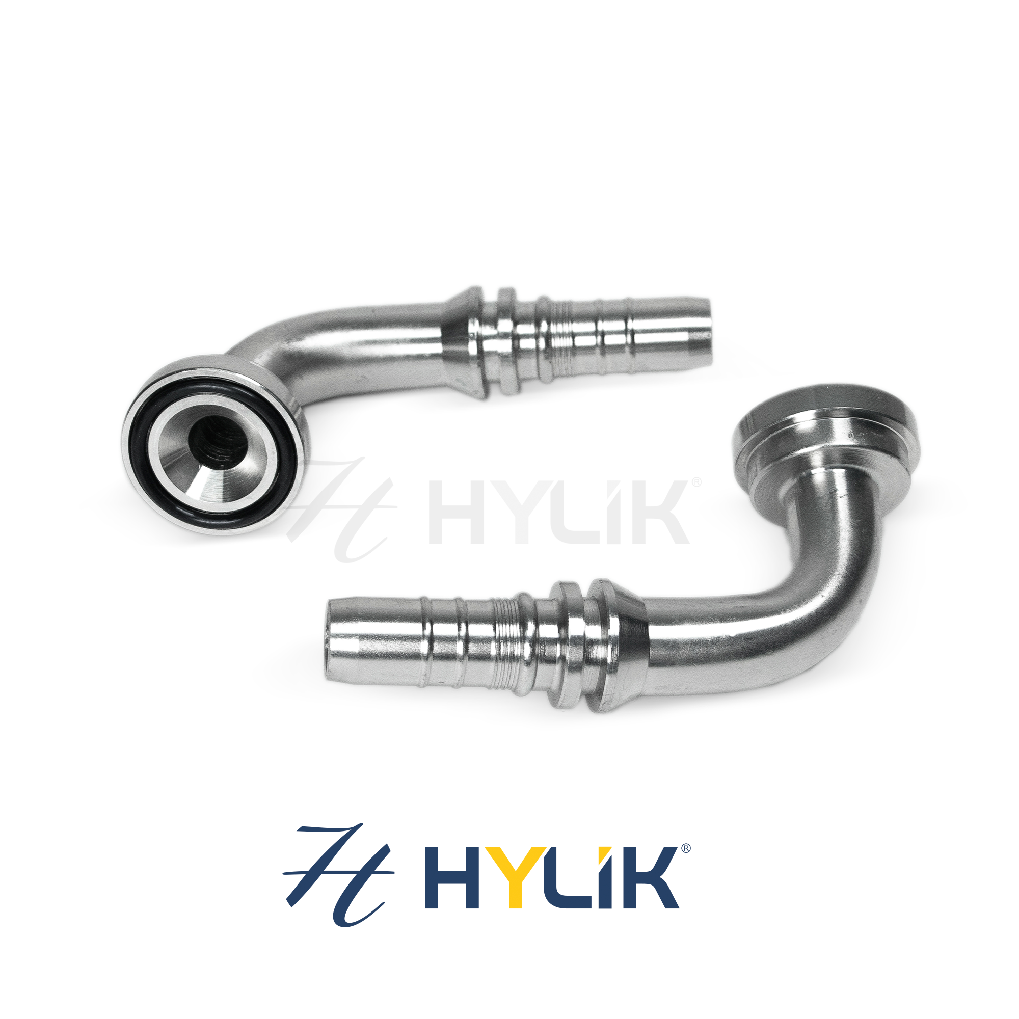 TERMINAL SAE FLANGE 90° ORING COD 61 - 3000LBS