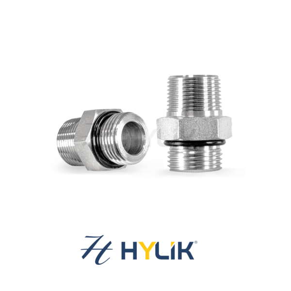 ADAPTADOR RETO | MACHO FIXO UNF O’RING BOSS X MACHO FIXO NPTF 30°