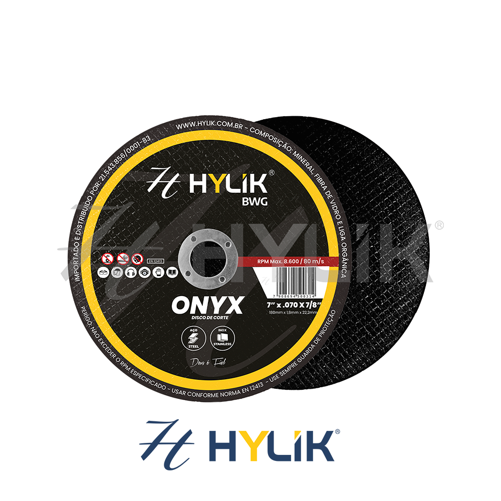 Disco de Corte Hylik Onyx